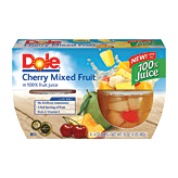 Dole Fruit Bowls&nbsp;Cherry Mixed Fruit&nbsp;In Light Syrup 4 Oz Cup Full-Size Picture
